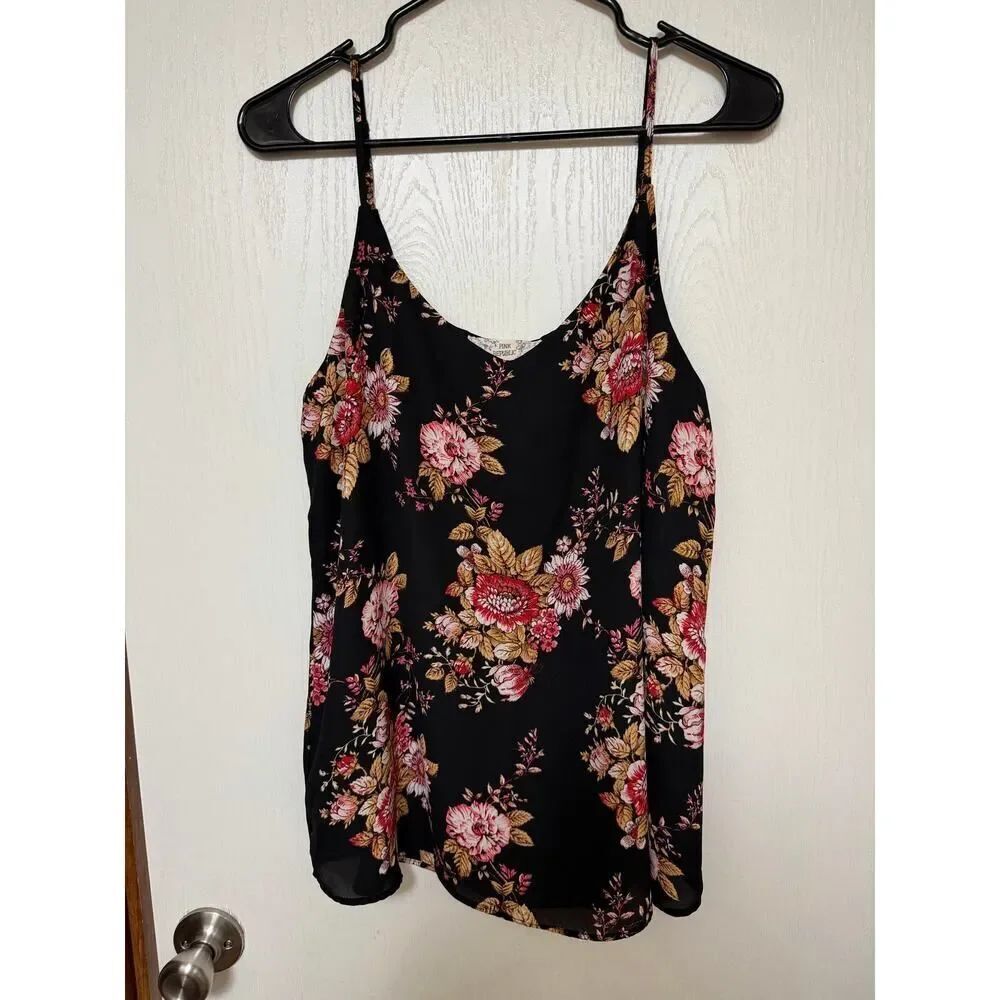 Pink Republic Floral Print Sleeveless Dress Cami Tank Top Size XL
